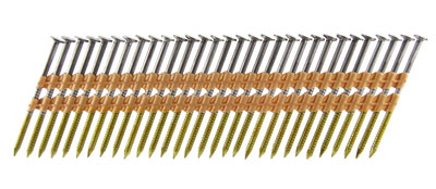 22° FULL ROUND HEAD PLASTIC COLLATED FRAMING NAILS